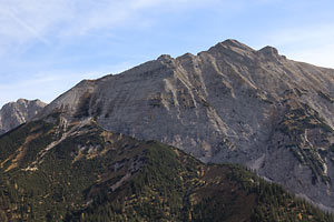 Bettlerkarspitze aus Nordwesten
