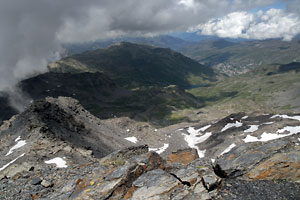 Gipfelpanorama am Mont Brequin