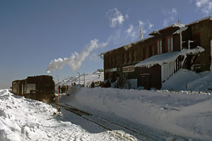 Gipfelstation der Brockenbahn