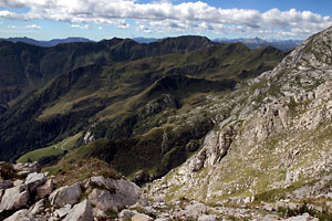 Monte Crostis und Umgebung