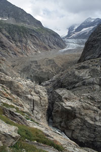 Gletscherzunge Glacier Tre la Tete
