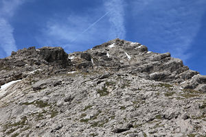 Ellbogner Spitze, Gipfel