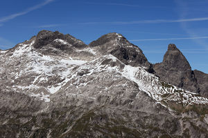 Hochfrottspitze, Mdelegabel und Trettachspitze