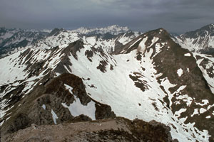 Steinkarspitze und Rote Spitze