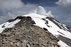 Le Buet, Gipfelkuppe