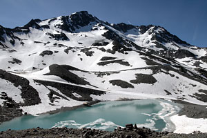 Lac Blanc und Aiguille de Péclet