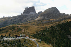 Passo Falzarego und Averau