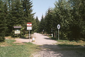 Grenzübergang nach Tschechien